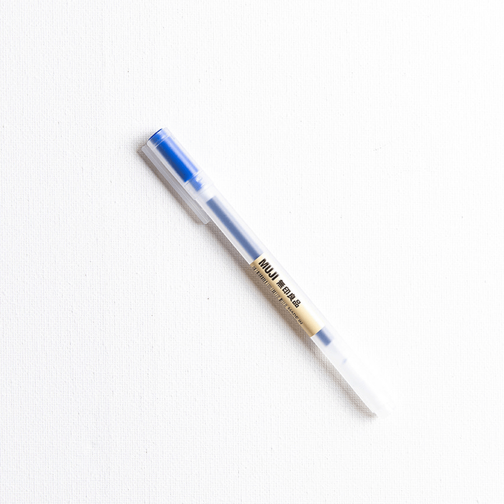 עט ג'ל - כחול _ מוג'י
